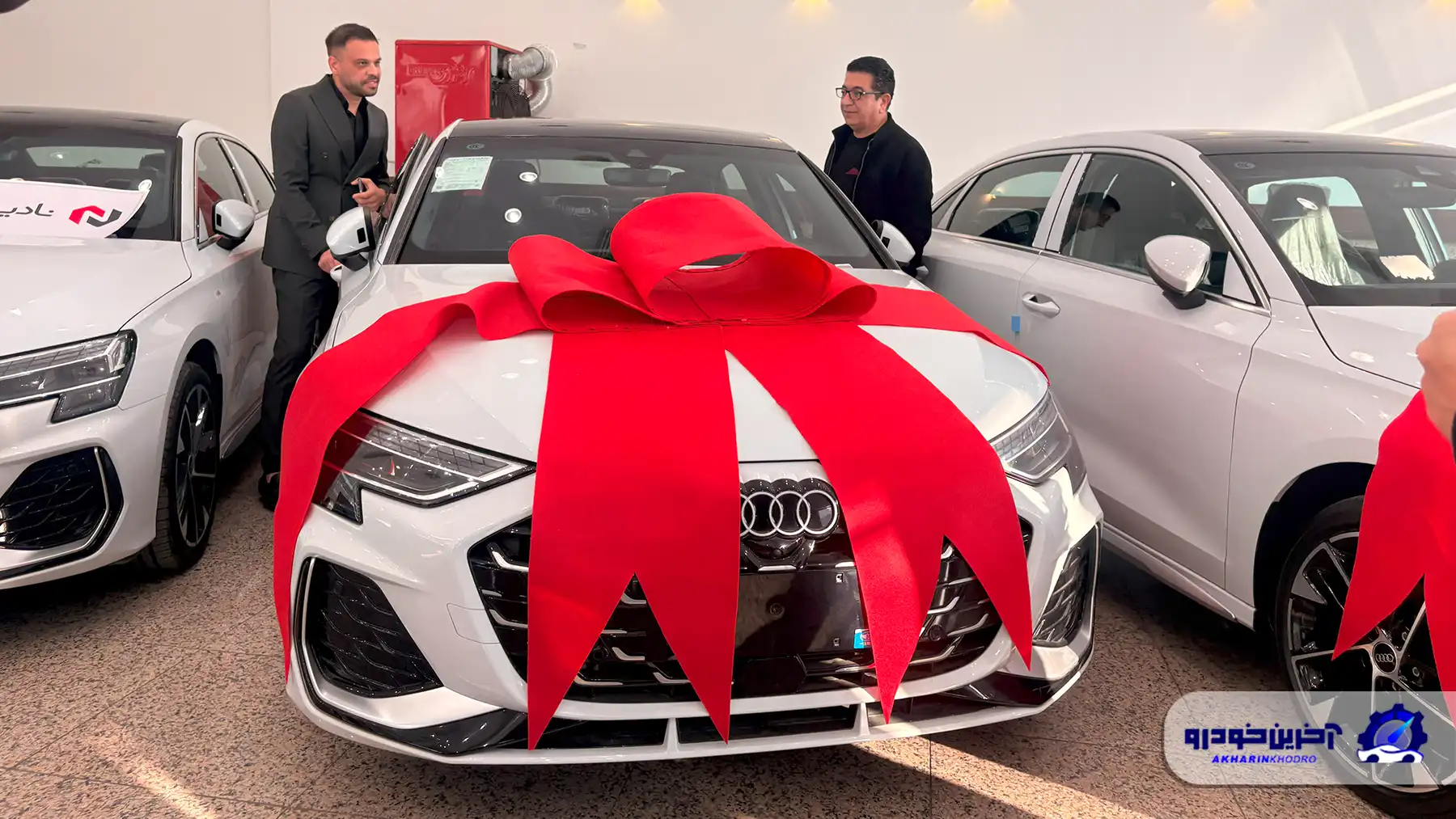تحویل آئودی های وارداتی به جانبازان معزز توسط نادین خودرو