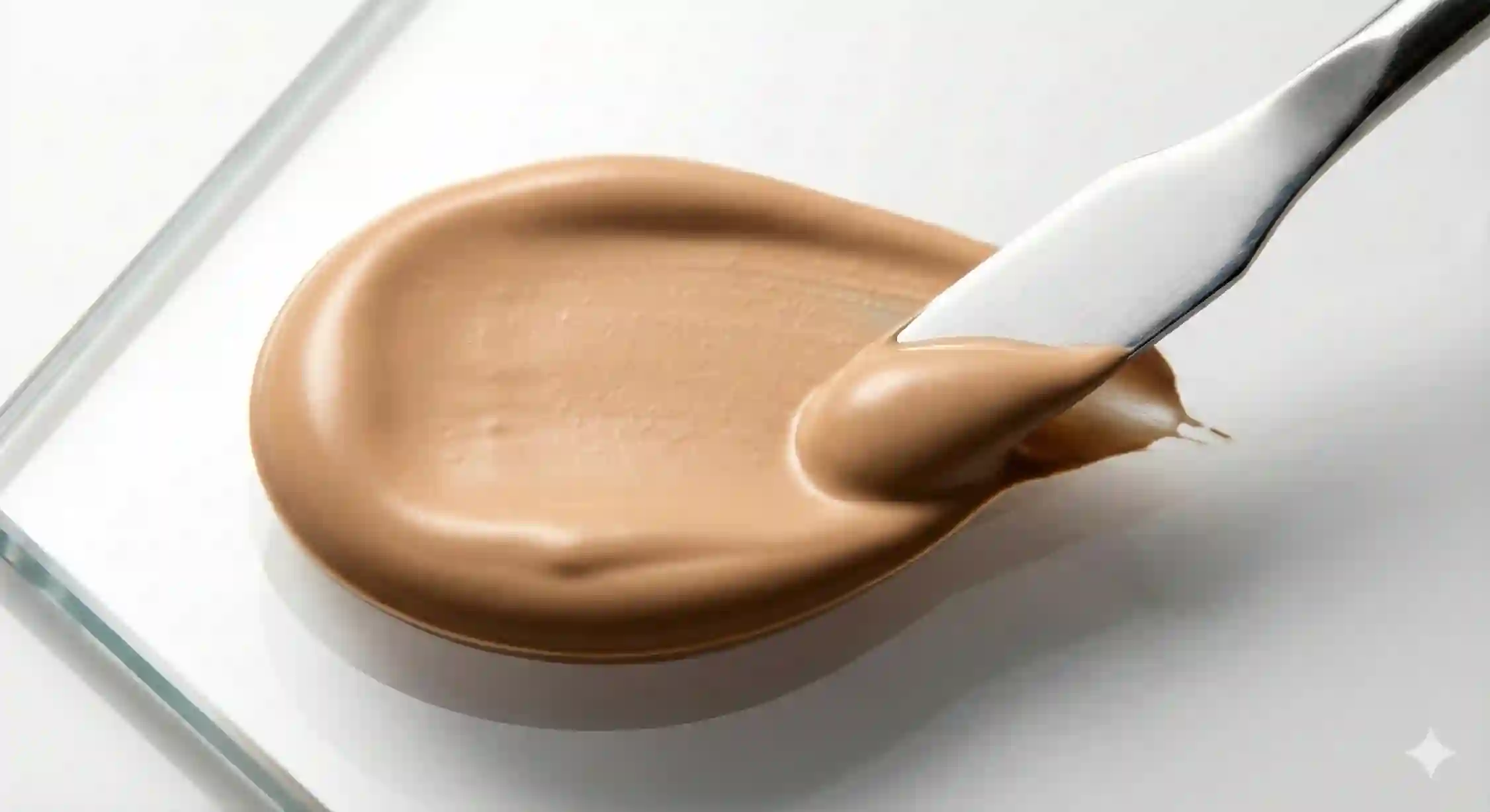 بافت کرم پودر با کاور بالا و پیگمنت قوی مناسب پوشاندن لکهای صورت.