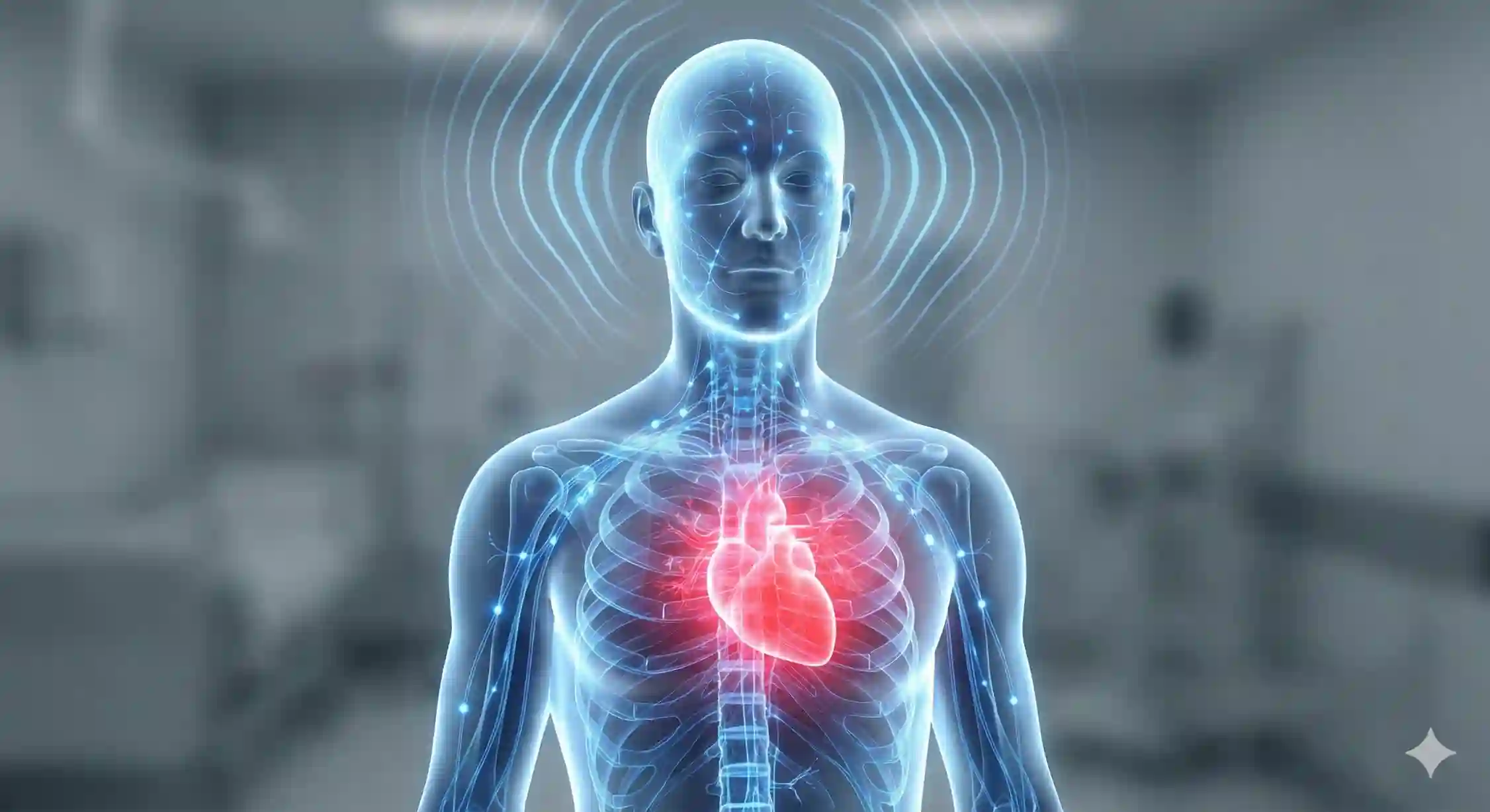 علائم فیزیکی حمله پانیک شامل تپش قلب و درگیری سیستم عصبی.