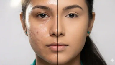 "خداحافظی با جای جوش: راهنمای انتخاب بهترین کرم پودر با کاور بالا برای پوست‌های چرب"