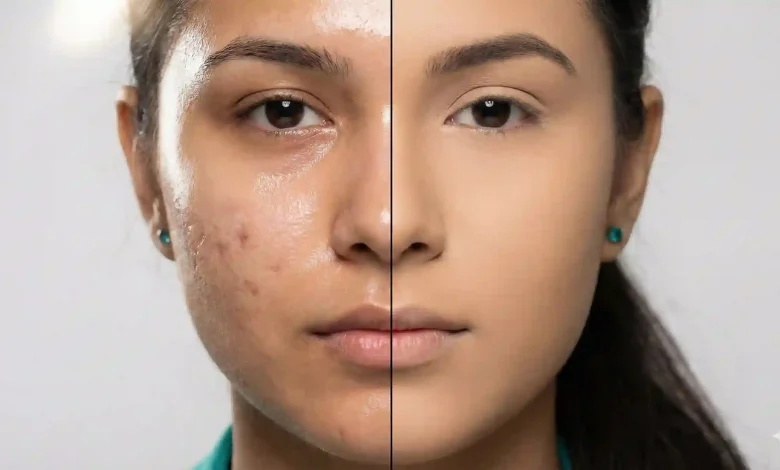 "خداحافظی با جای جوش: راهنمای انتخاب بهترین کرم پودر با کاور بالا برای پوست‌های چرب"